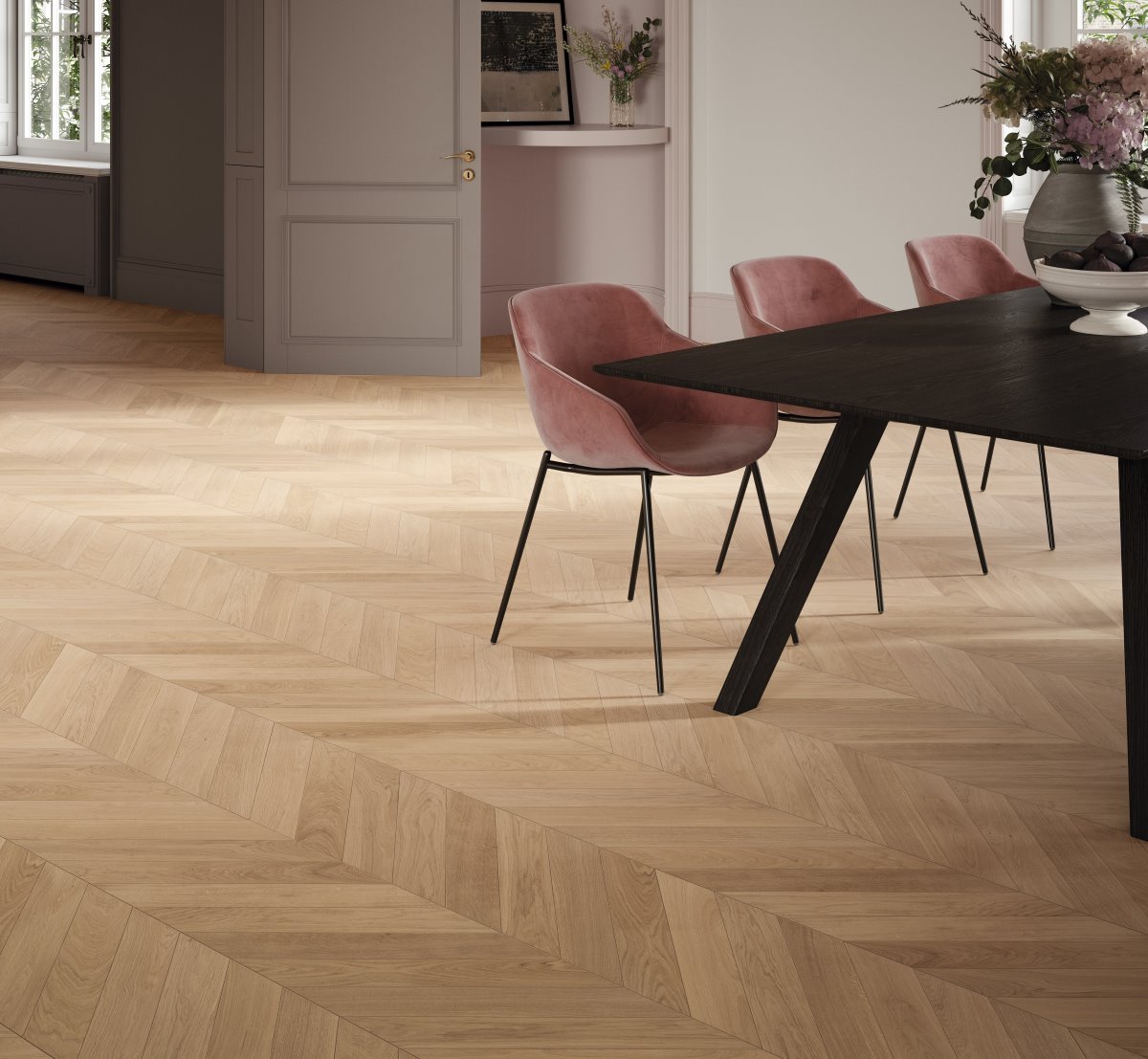 Medinės grindys Parador Chevron Oak 1748487