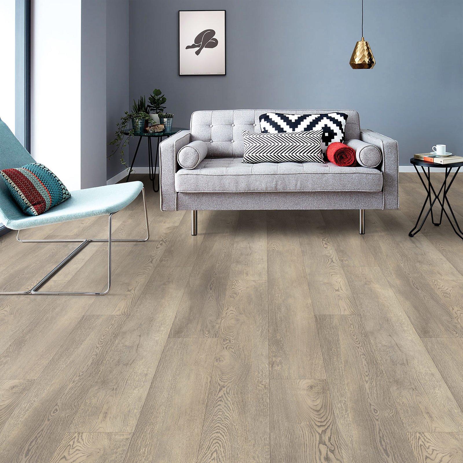 Vinilinės grindys White Paris oak