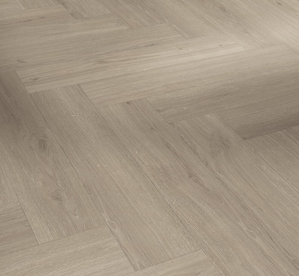 Vinilinės grindys eglute su click sistema Parador Oak Regent grey 1748858